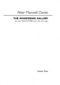 Maxwell Davies: The Whispering Gallery published by Chester