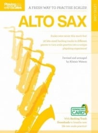 Playing With Scales: Alto Saxophone Level 1 (Book/Download)