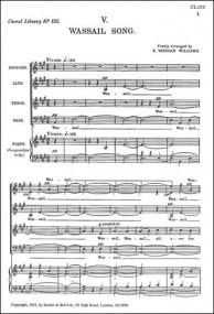 Vaughan-Williams: Wassail Song SATB published by Stainer and Bell