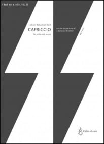Bach: Capriccio arranged Cello published by CelloLid