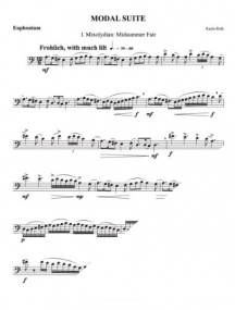 Roth: Modal Suite for Euphonium published by Cimarron