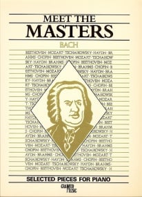 Bach: Meet The Masters - Selected Pieces for Piano published by Cramer