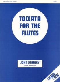 Stanley: Toccata For The Flutes for Organ published by Cramer