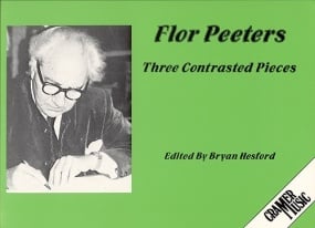 Peeters: Three Contrasted Pieces for Organ published by Cramer