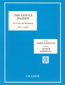 Somervell: Gentle Maiden in Eb for Voice published by Cramer