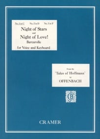 Offenbach: Night Of Love, Night Of Stars in C (Barcarolle) published by Cramer