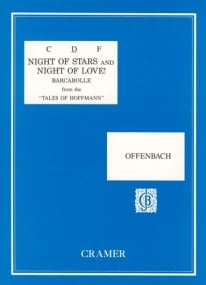Offenbach: Night Of Love, Night Of Stars in D (Barcarolle) published by Cramer