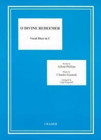 Gounod: O Divine Redeemer in C for Duet published by Cramer