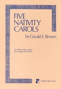 Brown: Five Nativity Carols (Unison) published by Cramer