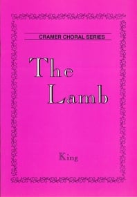 King: The Lamb published by Cramer - Vocal Score