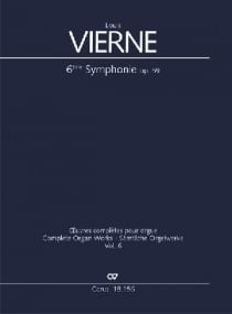 Vierne: Symphonie No. 6 Opus 59 for Organ published by Carus Verlag