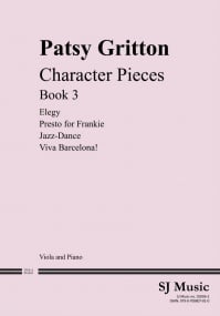 Gritton: Character Pieces Book 3 for Viola published by SJ Music