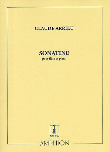 Arrieu: Sonatine for Flute published by Amphion