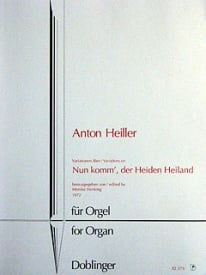 Heiller: Nun Komm Der Heiden Heiland for Organ published by Doblinger