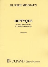 Messiaen: Diptyque for Organ published by Durand