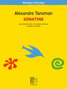 Tansman: Sonatine for Bassoon published by Eschig