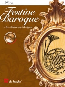 Festive Baroque - Horn published by De Haske (Book & CD)
