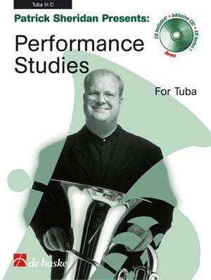 Performance Studies for Tuba in C published by de Haske (Book & CD)