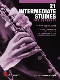 Mooren: 21 Intermediate Studies for Clarinet published by De Haske