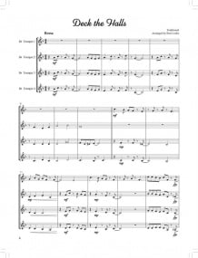 Lochs: Christmas Quartets for Trumpet published by De Haske