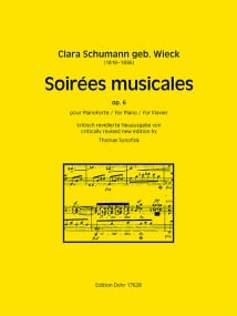 Schumann: Soirees musicales for Piano published by Verlag Dohr