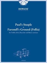 Paul's Steeple and Faronell's Ground for Treble Recorder published by Dowani