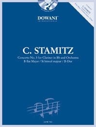 Stamitz: Concerto No. 3 in Bb for Clarinet published by Dowani
