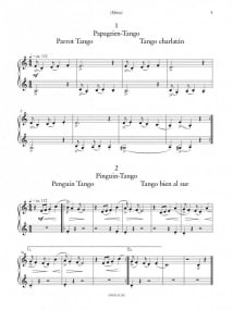 Schmitz: Mini Tango 2 for Piano Six Hands published by Breitkopf