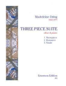 Dring: Three Piece Suite for Oboe published by Emerson