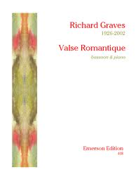 Graves: Valse Romantique for Bassoon published by Emerson