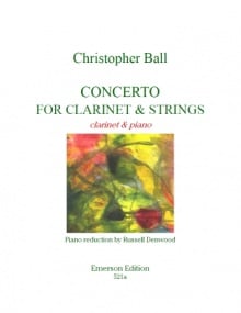Ball: Concerto for Clarinet published by Emerson