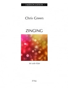 Green: Zinging for Solo Flute published by Emerson