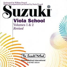 Suzuki Viola School Volumes 1 & 2 published by Alfred (CD only)