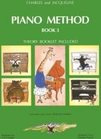 Charles & Jacqueline Piano Method Book 3 published by Lemoine