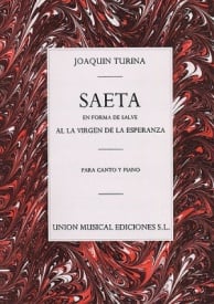 Turina: Saeta En Forma De Salve A La Virgen De La Esperanza published by UME