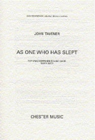Tavener: As One Who Has Slept SATB/SATB published by Chester