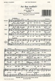 Handel: Art Thou Troubled SATB published by Novello