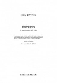 Tavener: Rocking SATB published by Chester