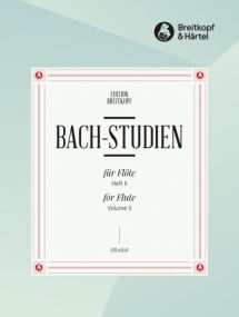 Bach: Studies for Flute Volume 2 published by Breitkopf