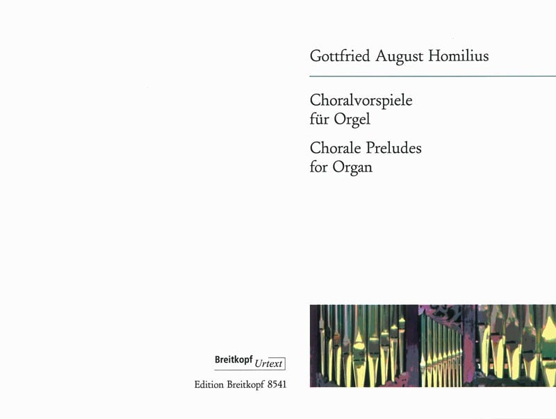 Homilius: Choral Preludes for Organ published by Breitkopf