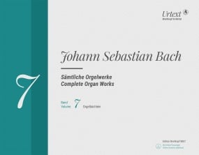 Bach: Complete Organ Works Volume 7 published by Breitkopf