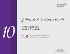 Bach: Complete Organ Works Volume 10 published by Breitkopf