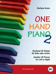 Arens: One Hand Piano Book 2 published by Breitkopf