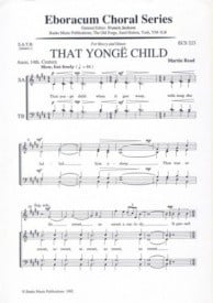 Read: That Yonge Child SATB published by Eboracum