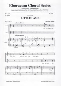 Jepson: Little Lamb 2pt published by Eboracum