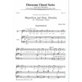 Wills: Magnificat & Nunc Dimittis on Plainsong Tones SATB published by Eboracum