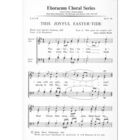 Wood: This Joyful Eastertide SATB published by Eboracum