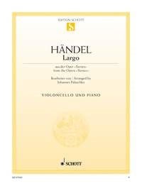 Handel: Largo from Xerxes for Cello published by Schott