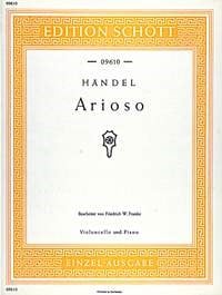Handel: Arioso for Cello published by Schott