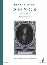 Purcell: Songs Volume 5 for Low Voice published by Schott